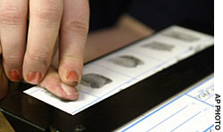 Fingerprinting criminals and tourists