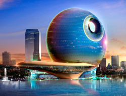 Full Moon Hotel under construction in Azerbaijan